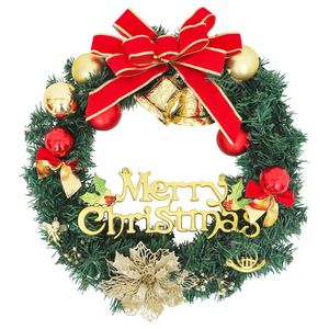 Guirlande de Noël verte de 11,8 pouces avec 15 LED, guirlande décorative festive pour l'intérieur et l'extérieur - Product Image 5