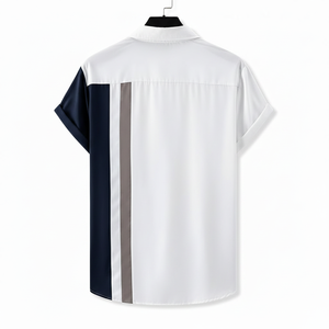Ensemble chemise et short pour homme, imprimé floral, léger, respirant, tenue de plage estivale, ensemble chemise et short décontracté personnalisé pour homme - Product Image 4