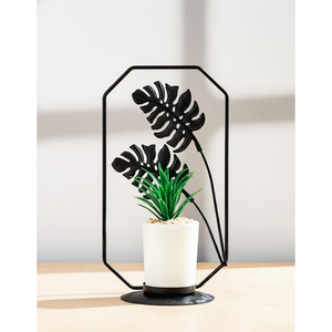 Matte Black Laser-Cut Christmas Tree Metal <b>Lantern</b> Decorative Woodland Scene <b>Tealight</b> Candle Holder With Handle For Home Decor - Product Image 4