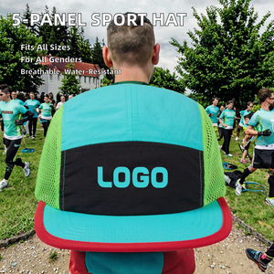 Casquettes de camping personnalisées en toile de nylon à 5 panneaux, réglables, imperméables, anti-UV, unisexes, décontractées, pour l'hiver, l'extérieur, le baseball - Product Image 6