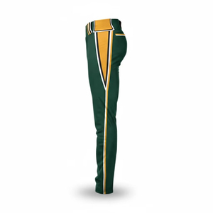 Pantalons de baseball respirants sur mesure pour hommes, taille plus, en coton et polyester, vêtements de sport - Vente en gros de pantalons de baseball et de softball - Product Image 3