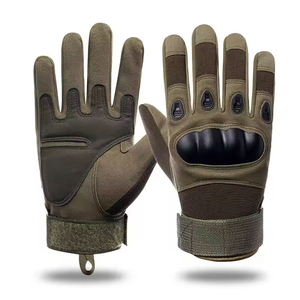 Gants de moto en cuir pleine main antidérapants pour la course/cyclisme/motocross, respirants, confortables, personnalisés pour le sport - Product Image 2