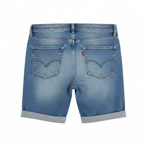 Shorts Bermuda Homme en Coton Tricoté 100% Lavé Personnalisé, Couleur Unie, pour Gym, Course, Été, Style Urbain, Effet Vieilli, Séchage Rapide - Product Image 2