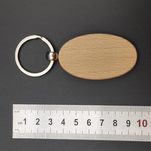 Gravure au laser, logo personnalisé, porte-clés en bois de haute qualité, gravure artisanale, cadeau personnalisé, porte-clés en bois fait main, sublimation - Product Image 5