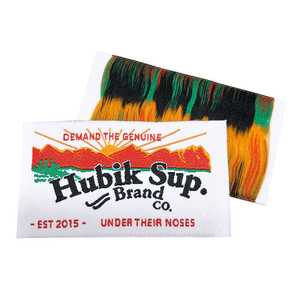 ป้ายเสื้อผ้าแบบตัดตรง ป้ายติดคอเสื้อแฟชั่น ป้ายทอแบบกำหนดเอง - Product Image 2