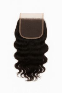 Cabello Indio con Ondas Naturales, Cierre de Encaje de Cabello Humano Remy, Estilo U-Part de Fácil Aplicación 1 - Product Image 2
