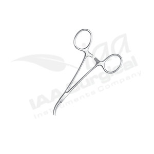Pinces hémostatiques chirurgicales manuelles réutilisables en acier inoxydable avec système de verrouillage, outil médical pour usage hospitalier - Product Image 5