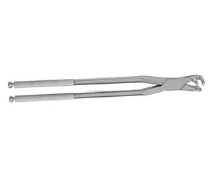 WORLD PRECISION SURGICAL WPS-ERF-R3 Forceps d'extraction dentaire équine Root Right Hand, 19 pouces, en acier inoxydable argenté, ergonomique - Product Image 4