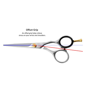 Coffret de ciseaux de coiffure professionnels en acier inoxydable, design haut de gamme 2026, personnalisés pour coiffeurs et barbiers, pour gauchers - Product Image 6