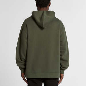 Sudadera con Capucha Extra Grande para Hombre, Sudadera con Capucha de Color Sólido, Informal, Corte Regular, Ropa de Invierno, 100% Algodón, Transpirable, con Bolsillo - Product Image 2