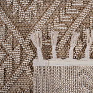 Tapis d'intérieur/extérieur traditionnel naturel 5X7 Tapis d'extérieur de qualité supérieure - Product Image 5