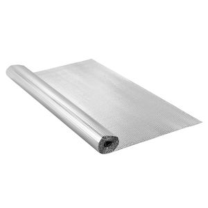 Barriera Radiante in Alluminio a Doppia Faccia 3,2 mm, Rotolo di Pellicola a Bolle d'Aria 48 X 10 ft, Isolamento Riflettente per Tetti - Product Image 6