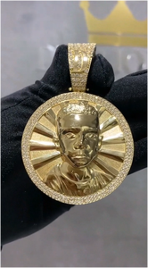 จี้ห้อยคอสไตล์ฮิปฮอป ดีไซน์สร้างสรรค์ แฟชั่นเครื่องประดับ สำหรับสร้อยคิวบาลิงค์ ลดราคาพิเศษ - Product Image 3