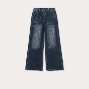 Baggy Fit Black <b>Jeans</b> Pants Designer New Release Original Fit Denim Baggy <b>Jeans</b> Big Boys Polar Skate Pants - Product Image 2