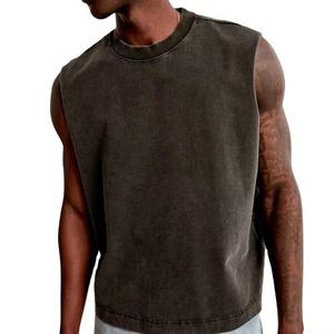 เสื้อกล้ามผู้ชายคุณภาพสูงแบบกำหนดเอง เสื้อกล้ามผู้ชายแบบมีริบบิ้นหลากสี ผลิตจากโพลีเอสเตอร์และผ้าฝ้าย - Product Image 2