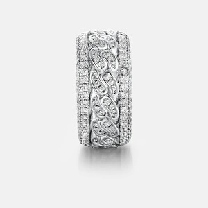 <b>Mens</b> Fashion Hip Hop <b>Ring</b> with VVS Moissanite Diamonds 925 <b>Sterling</b> <b>Silver</b> Premium Iced Out Party Jewelry - Product Image 4