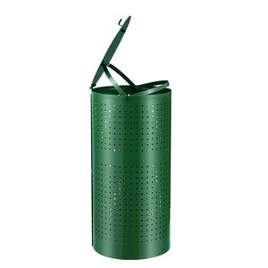 Contenitore per Rifiuti di Cani da Esterno da 11,5 Galloni con 50 Sacchetti e Clip per Coperchio, Stazione per lo Smaltimento dei Rifiuti degli Animali Domestici - Product Image 6