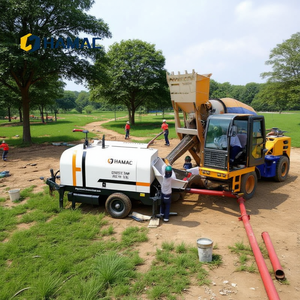 Pompe à béton Hamac 30m³/h, diesel, sur remorque, avec télécommande, à vendre - Product Image 3