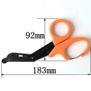 Utility Bandage Scissors <b>Plaster</b> Shears <b>First</b> <b>Aid</b> Student Scissors New High Quality Stainless Steel Curved Medical by UAMED IND - Product Image 1
