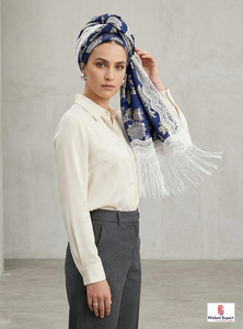Premium <b>Silk</b> Feel <b>Square</b> Headscarf Womens Custom Printed Soft Lightweight Fashion <b>Scarf</b> OEM ODM Manufacturer - Product Image 4