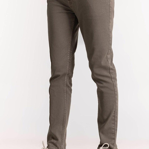 Jeans en denim pour homme de haute qualité, tissage solide respirant, coupe décontractée, tissu durable, idéal pour l'été - Product Image 1