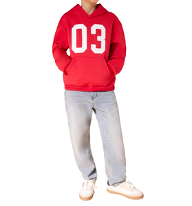 Sudadera con Capucha Personalizada con Logotipo OEM, Sudadera de Felpa de Algodón Grueso, Sudaderas con Capucha Personalizadas de Moda para Niños - Product Image 1