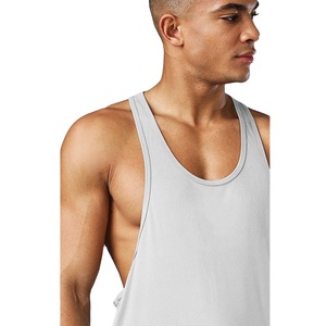 Chaleco Deportivo Personalizado para Hombre, Diseño 2026, Liso, Ajustado, OEM, Alta Calidad, Secado Rápido, Transpirable, Anti-Pilling, Cuello Redondo, para Entrenamiento - Product Image 4