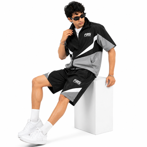 Lightweight Breathable Eco-Friendly Polyester/Nylon Windbreaker <b>Jacket</b> Shorts Set for Men's <b>Winter</b> <b>Running</b> Training Gym Fitness - Product Image 6