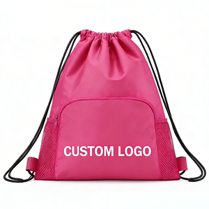 <b>Waterproof</b> Basketball <b>Drawstring</b> Backpacks with Pockets Travel Gym String Backpack Sports <b>Drawstring</b> Backpack <b>Bag</b> - Product Image 3