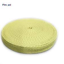 Sangle tissée en aramide Kevlar ignifuge pour la danse du feu et le flow art, rouleau de 25 x 3 mm - Product Image 1