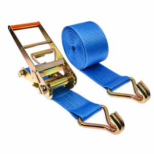 Sangle à cliquet industrielle 100 mm 10000 kg en polyester pour la fixation de charges lourdes – Solution de transport OEM ODM – Fournisseur d'usine - Product Image 6