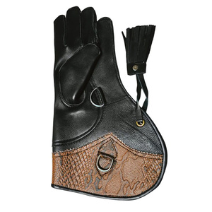 2026 New High Quality Customizable Long Falconry Deer Leather Glove for Outdoor & Hunting Animal Trap Type - Product Image 2