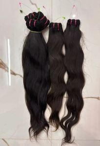 Extensions de cheveux indiens bruts de qualité supérieure, extensions de cheveux indiens en vrac, extensions de cheveux à clipser pour usage quotidien, cheveux humains légers et confortables à porter - Product Image 4