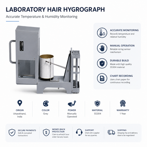 LEW Laboratory Hair Hygrograph String Sensor-Accurate Temperature Humidity <b>Monitoring</b> OEM Customizable 1 Year | Environmental - Product Image 5