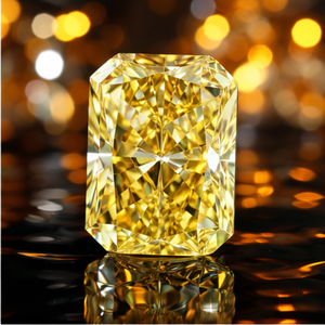 Diamante Cultivado en Laboratorio SHRAMAN DIAMOND, Corte Radiante, Color Amarillo Intenso, Claridad VS1, 0.71 CT/PC, para Joyería Fina, Venta al Por Mayor - Product Image 4