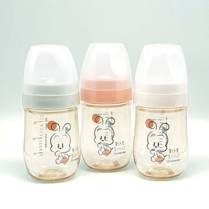 Biberón Bobdog Bebe-Chuchu Rosa Coral 180ml Anti Cólicos Sin BPA Cuello Ancho Fácil Agarre Tapa Fácil de Abrir Transparente 0 Meses - Product Image 6