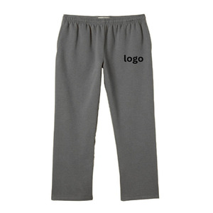 Pantalon de survêtement pour homme respirant, épais, uni, 100 % coton, écologique, avec cordon de serrage - Product Image 6