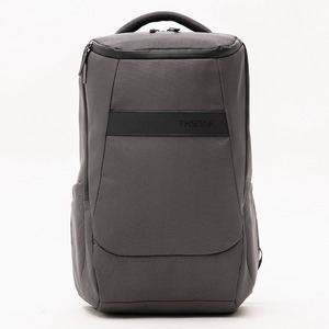 Gray Simple Large Capacity Business <b>Backpack</b> <b>Laptop</b> Bag Anti-theft Zipper <b>Backpack</b> - Product Image 1