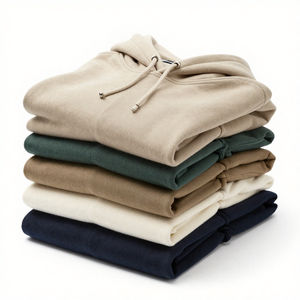 Sudadera con Capucha Oversize de Algodón 100% Personalizada con Hombros Caídos, Estilo Urbano, Diseño Exclusivo, Peso Pesado, Lisa - Product Image 3