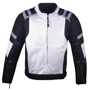 Veste de moto respirante en maille pour l'été, veste de moto réfléchissante à blocs de couleur, veste de tourisme pour moto - Product Image 2