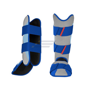 Protège-tibias de baseball haute performance avec rembourrage en mousse haute densité, sangles réglables, cuir PU et néoprène – Qualité professionnelle - Product Image 6