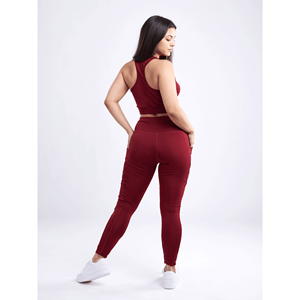 Débardeur court d'entraînement léger pour femme, style racerback - Product Image 4