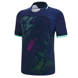Camiseta de Rugby Ligera de Alto Rendimiento con Diseño Abstracto Único, Ropa Deportiva de Equipo, Nueva Camiseta Moderna con Logotipo Personalizado Estampado para Adultos - Product Image 1