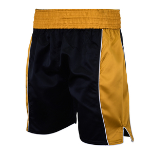 Shorts de boxe sur mesure de qualité supérieure, taille personnalisée 2025, design personnalisé, vêtements d'arts martiaux, logo personnalisé, pour adultes, extensibles, séchage rapide - Product Image 3