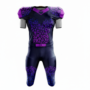 High Quality American Football Jersey Pant <b>Set</b> Custom Colors Design Uniform Custom Made 100% Polyester American Football Uniform - Product Image 3