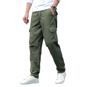 Pantalon de travail cargo, pantalon utilitaire durable avec plusieurs poches de rangement, coupe confortable pour les travaux de construction et en extérieur - Product Image 2