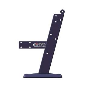 Pied de chaise enduit de poudre durable pour les sièges de cinéma et d'auditorium construit pour la longévité et l'expérience de théâtre confortable - Product Image 5