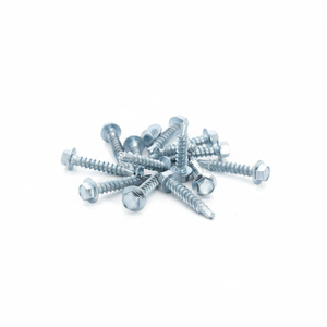 Hex Head Carbon Steel Zinc Plated Coarse Thread Class 4.8 & 6.8 Inch <b>Screws</b> Fasteners - Product Image 1