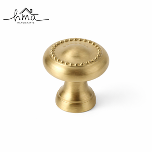 Manufacturer Direct Sales Furniture Hardware Contemporary <b>Brass</b> Solid Thickened School Drawer and Cabinet Handles - Product Image 6