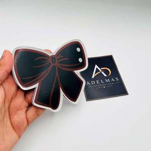 Custom Heart Shape Acrylic <b>Reusable</b> Beauty Tool <b>Eyelash</b> Extension Tile with Magnet for Tweezers Private Label Lash Tiles - Product Image 2